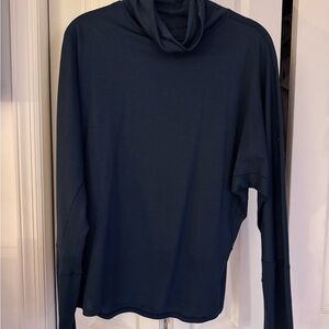 Lululemon Athletica Deep Blue Cowl Neck Sweatshirt